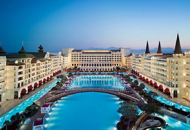لیست تمامی هتل های شهر آنتالیا